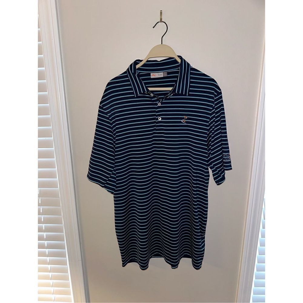 KJUS Soren Multi Stripe Polo Size 54/XL